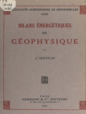 cover image of Bilans énergétiques en géophysique